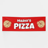 Personalisiert Pizzeria Banner (Horizontal)