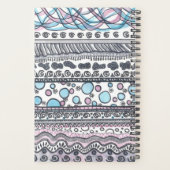 Personalisiert Planer Individuelle Name Blue Plann (Rückseite)