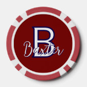Personalisiert Pokerchips (Rückseite)