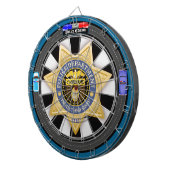 Personalisiert Police Edition City Side Dartscheibe (Vorderseite rechts)