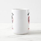 Personalisiert Pomsky Puppy Dog Mama Individuelle Kaffeetasse (Mittel)