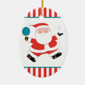 Personalisiert Pong Pong Keramik Ornament (Vorne)