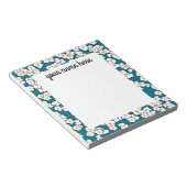 Personalisiert Popcorn Notepad Notizblock (angewinkelt)