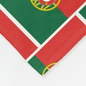 Personalisiert PORTUGIESE FLAG Fleecedecke (Ecke)