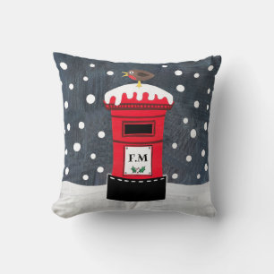 Personalisiert Post Box Weihnachtskissen Kissen