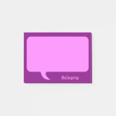 Personalisiert Post-it Klebezettel (Vorderseite)