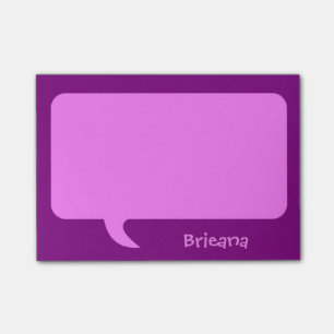 Personalisiert Post-it Klebezettel