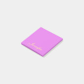 Personalisiert Post it Sticky Notes Post-it Klebezettel (angewinkelt)