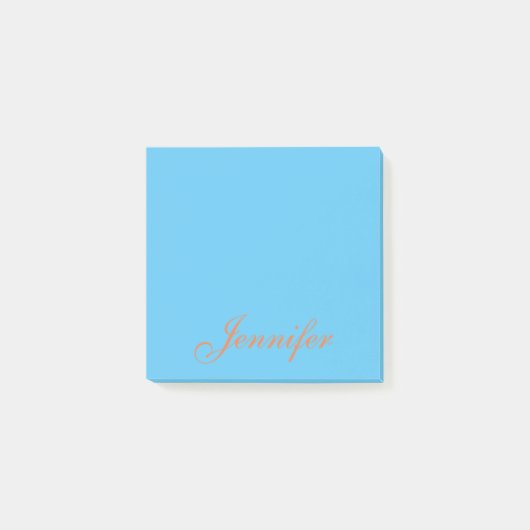 Personalisiert Post it Sticky Notes Post-it Klebezettel (Vorderseite)