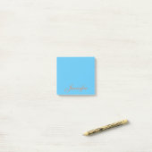 Personalisiert Post it Sticky Notes Post-it Klebezettel (Auf Schreibtisch)