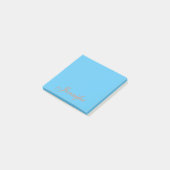Personalisiert Post it Sticky Notes Post-it Klebezettel (angewinkelt)