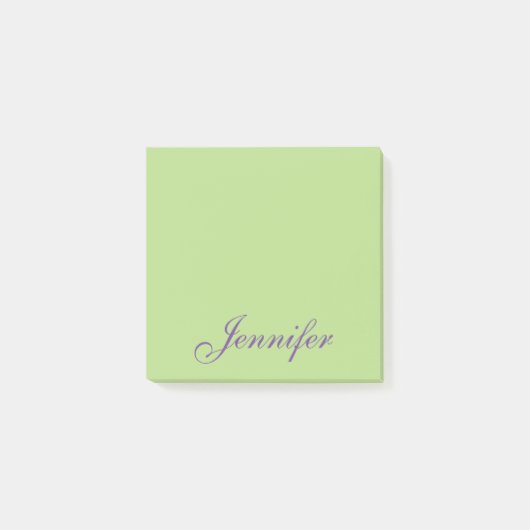 Personalisiert Post it Sticky Notes Post-it Klebezettel (Vorderseite)