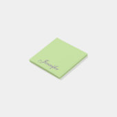 Personalisiert Post it Sticky Notes Post-it Klebezettel (angewinkelt)