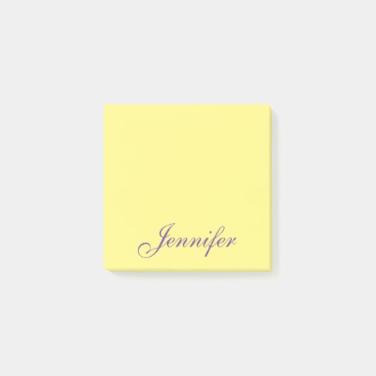 Personalisiert Post it Sticky Notes Post-it Klebezettel (Vorderseite)