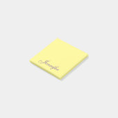 Personalisiert Post it Sticky Notes Post-it Klebezettel (angewinkelt)