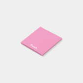 Personalisiert Post it Sticky Notes Post-it Klebezettel (angewinkelt)