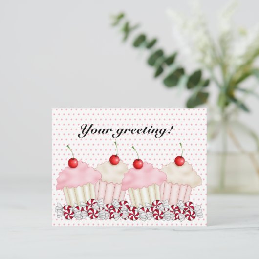 Personalisiert Postkarte (Stehend Vorderseite)