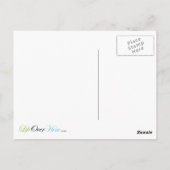 Personalisiert- Postkarte: Einmaliger Basset-Hund Postkarte (Rückseite)