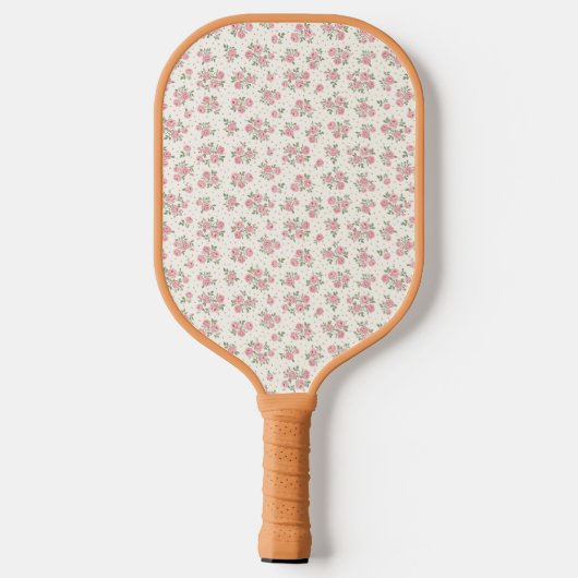 Personalisiert Preppy Gingham Pickleball Paddle (Rückseite)