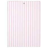 Personalisiert Preppy Watercolor Bow Ribbonerie Klemmbrett (Rückseite)