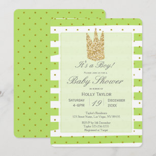 Personalisiert Prince Baby Dusche Einladung