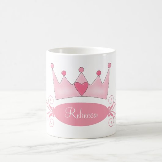 Personalisiert Princess Kids Tasse (Mittel)