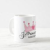 Personalisiert Princess Kids Tasse (Vorderseite Links)