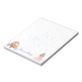 Personalisiert Princess Notepad Notizblock (Rotiert)