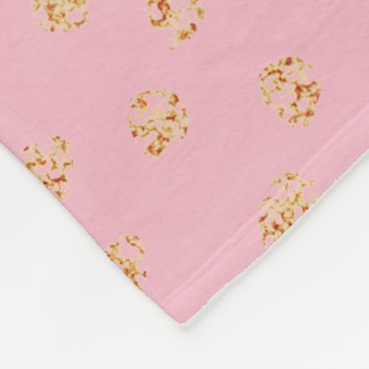 Personalisiert Princess Tiara Fleecedecke (Ecke)