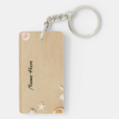 Personalisiert Psalm 23 Schlüsselanhänger (Rückseite)