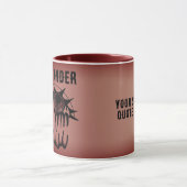 Personalisiert Psychedelic Bloodshot Vision Tasse (Zentrum)