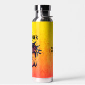 Personalisiert Psychedelic Bloodshot Vision Trinkflasche (Links)