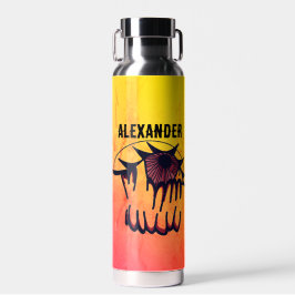 Personalisiert Psychedelic Bloodshot Vision Trinkflasche