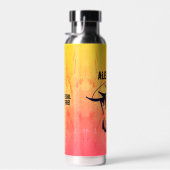 Personalisiert Psychedelic Bloodshot Vision Trinkflasche (Rechts)