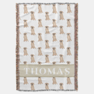 Personalisiert Puggle Decke