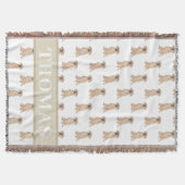 Personalisiert Puggle Decke (Vorderseite)