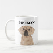 Personalisiert Puggle Kaffeetasse (Links)