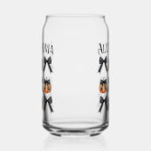 Personalisiert Pumpkin Bow Halloween-Party Gefalle Dosenglas (Rechts)