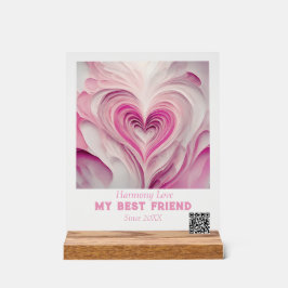 Personalisiert "Pure Liebe" - Mein bester Freund Acrylschild