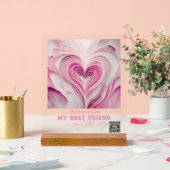 Personalisiert "Pure Liebe" - Mein bester Freund Acrylschild (Hochzeit)