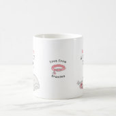 Personalisiert Purfect Weihnachts-Cat-Tasse Kaffeetasse (Mittel)