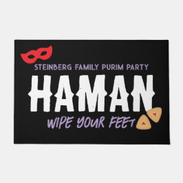 Personalisiert Purim Shtick Funny Haman Wipe Feet Fußmatte