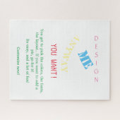 Personalisiert Puzzle (Horizontal)