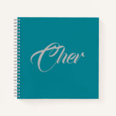 Personalisiert-Quadrat-Notebook Notizblock (Vorderseite)