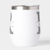 Personalisiert R Initial Silver Monogram Ihr Name (Links)