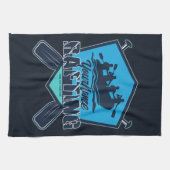 Personalisiert Rafting Whitewater River Adventure Geschirrtuch (Horizontal)