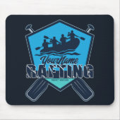 Personalisiert Rafting Whitewater River Adventure Mousepad (Vorne)