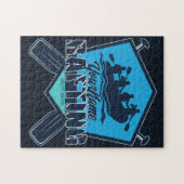 Personalisiert Rafting Whitewater River Adventure Puzzle (Horizontal)