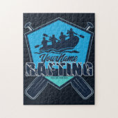 Personalisiert Rafting Whitewater River Adventure Puzzle (Vertikal)