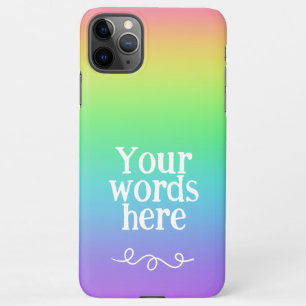 Personalisiert Rainbow iPhone 11 Pro Max Case iPhone 11Pro Max Hülle